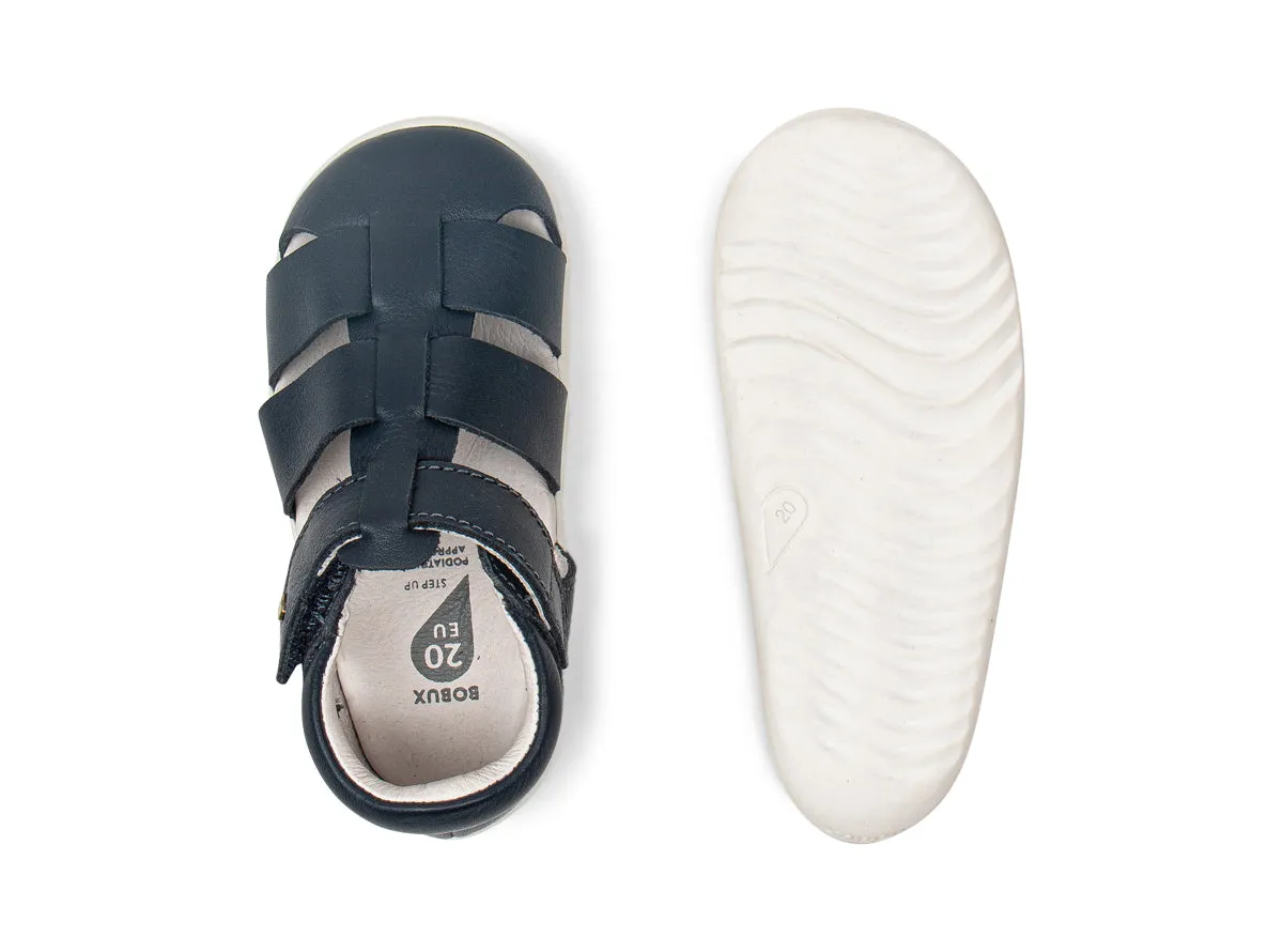 Bobux Step Up Tidal Closed Sandal Navy
