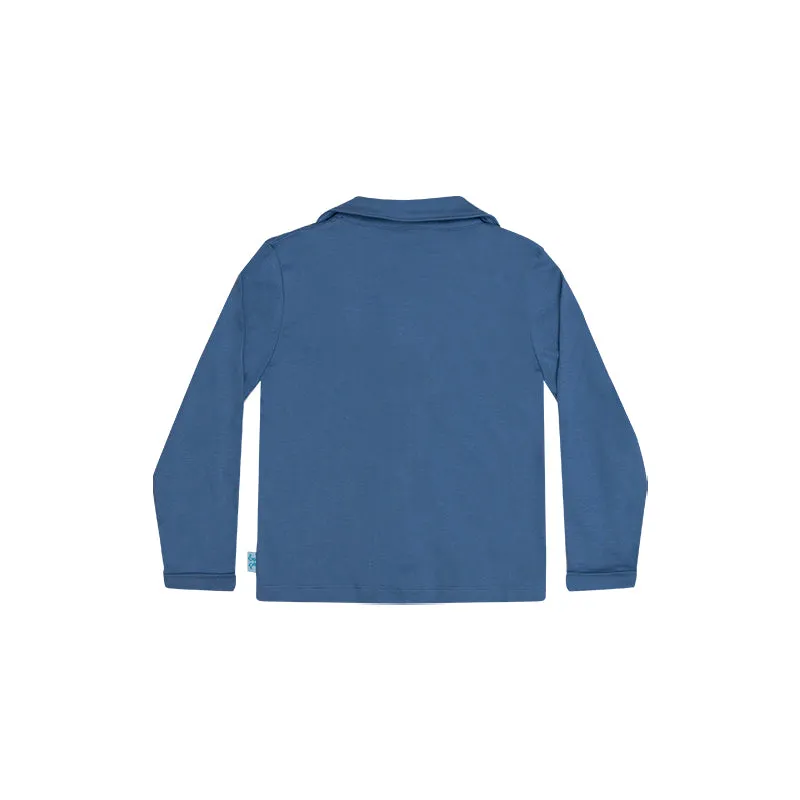 Boys button up pyjamas - car print