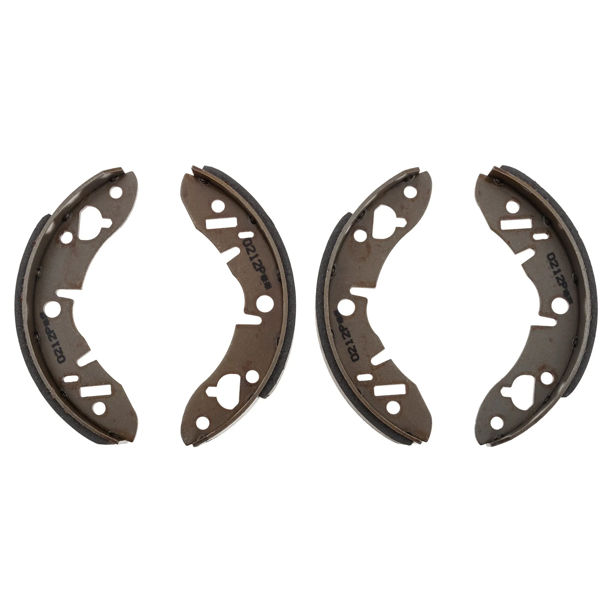 BRAKE SHOES SET, AXLE SET, (FRONT) DUAL CIRCUIT, MINI