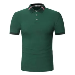 Breathable Cozy Solid Color Golf Shirt