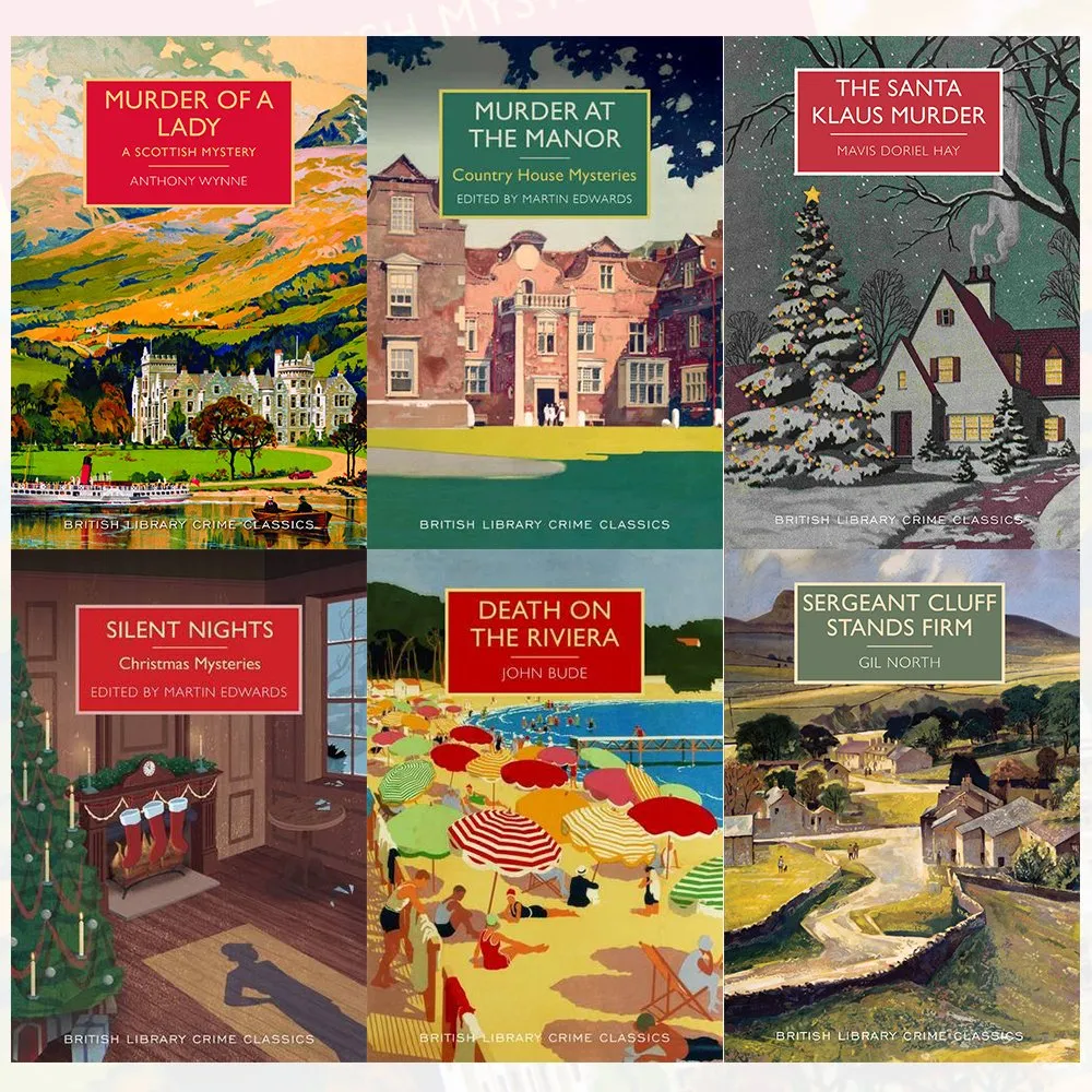 British Library Crime Classics Series 4 : 6 Books Collection