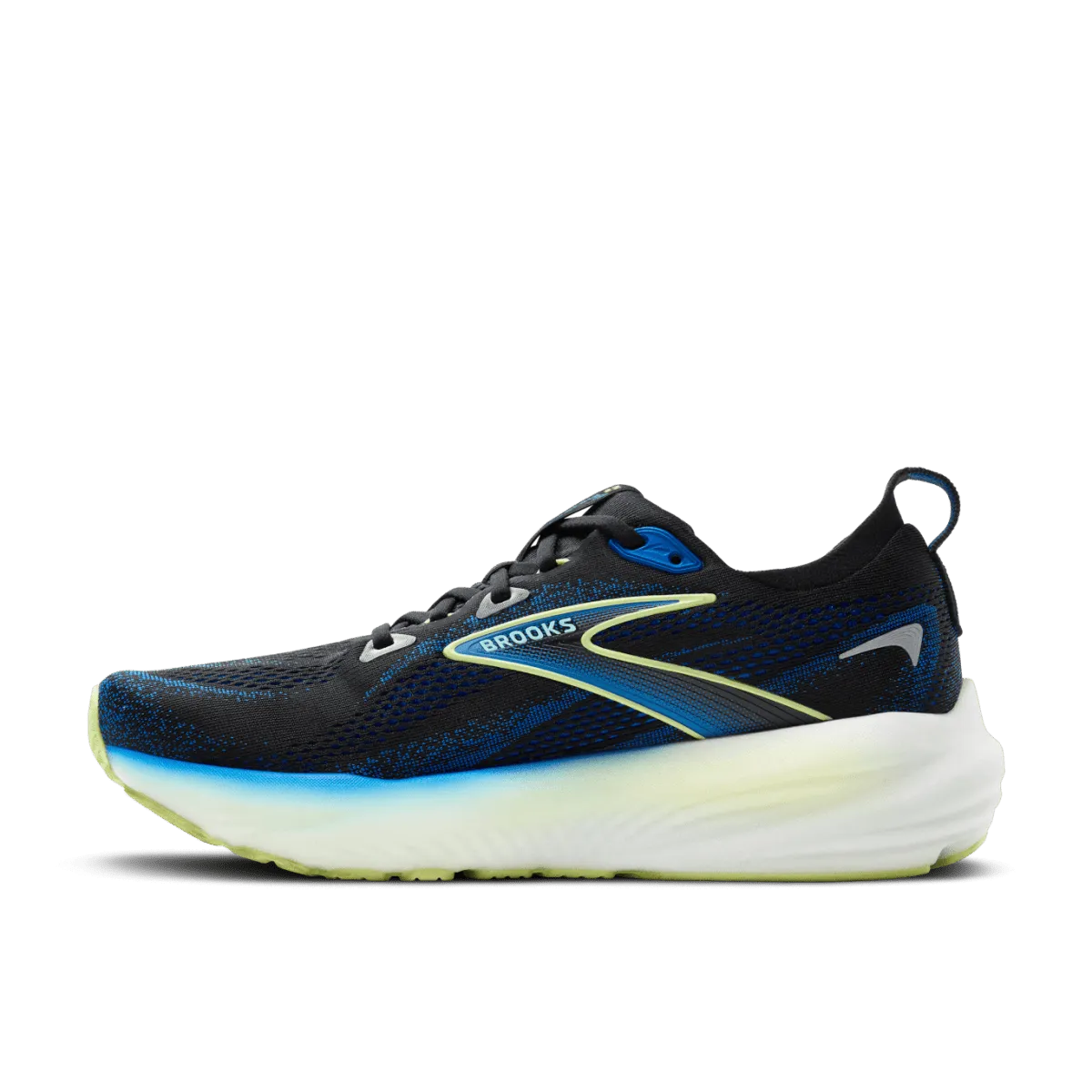 Brooks - Glycerin 22 - Men's - Black/Cobalt/Neo Yellow