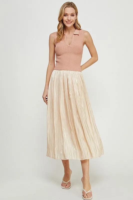 Bubbly Midi Skirt