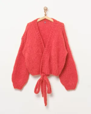 Cache Coeur Cardigan in Rust