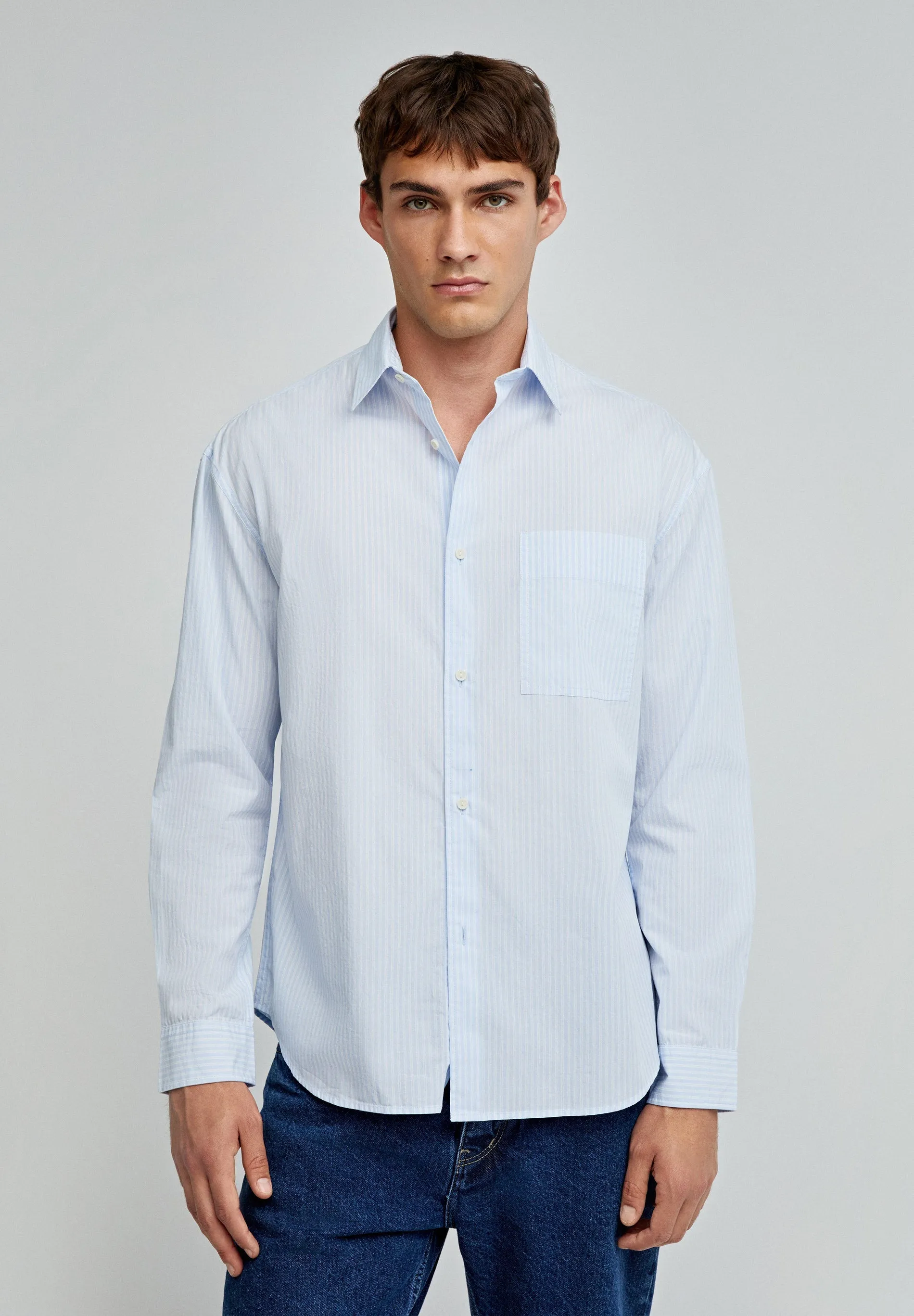 CAMISA ÀS RISCAS RELAXED