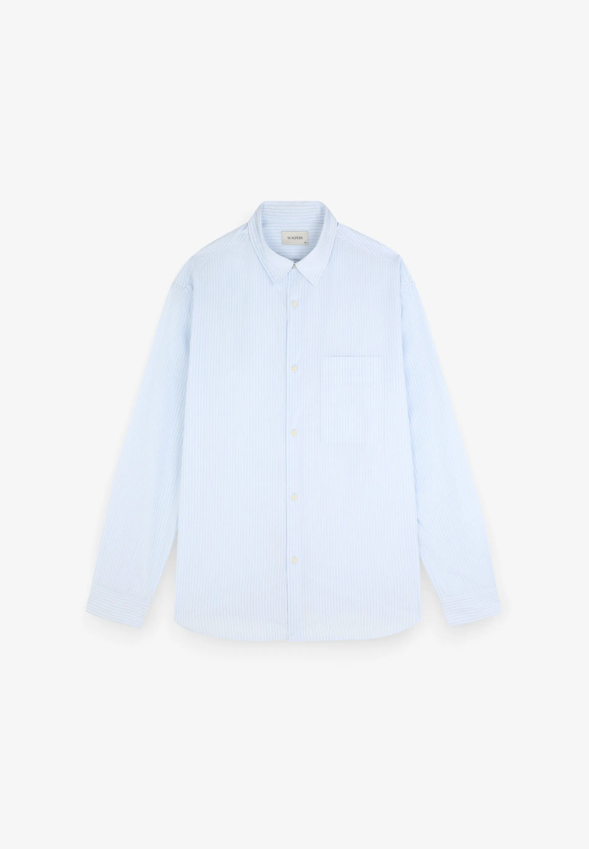 CAMISA ÀS RISCAS RELAXED