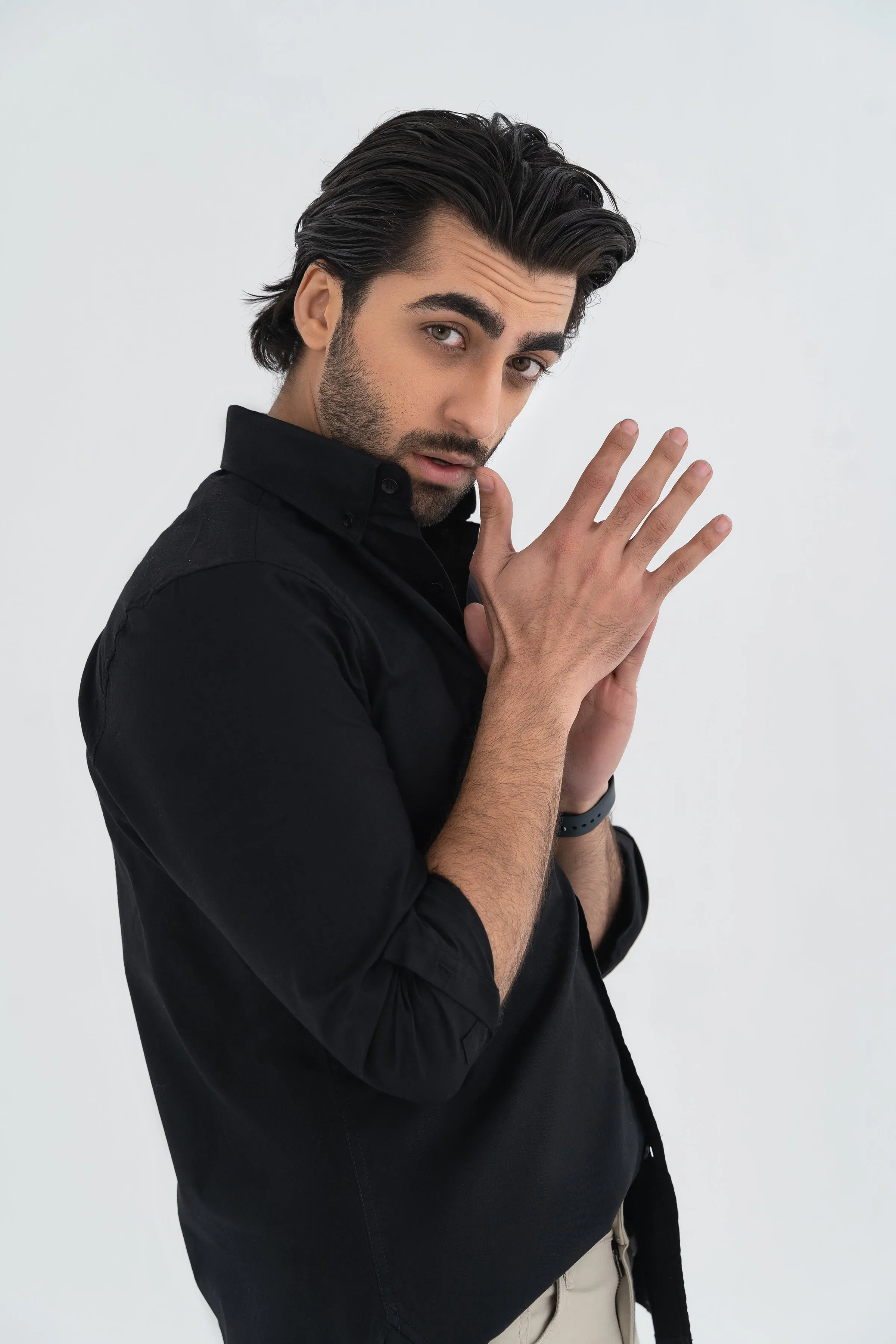 Casual Black Shirt