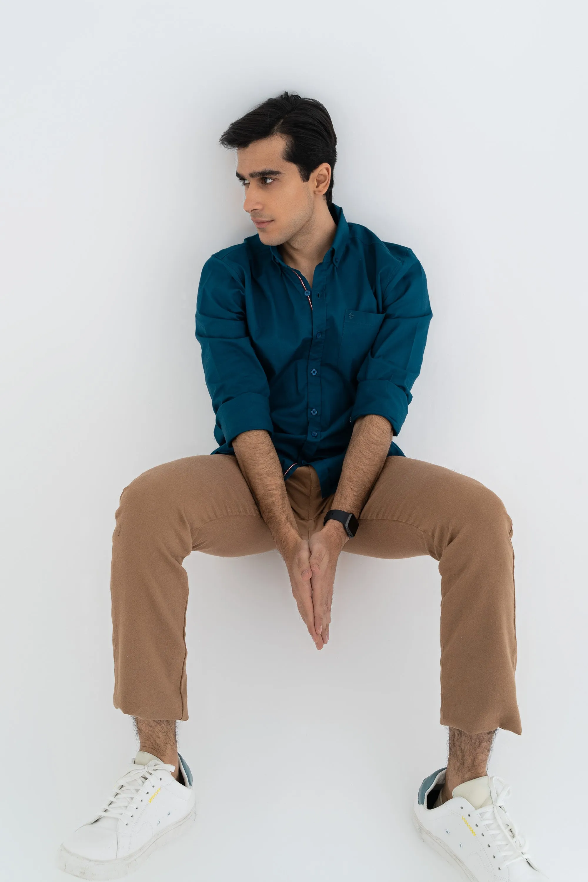 Casual Teal Shirt