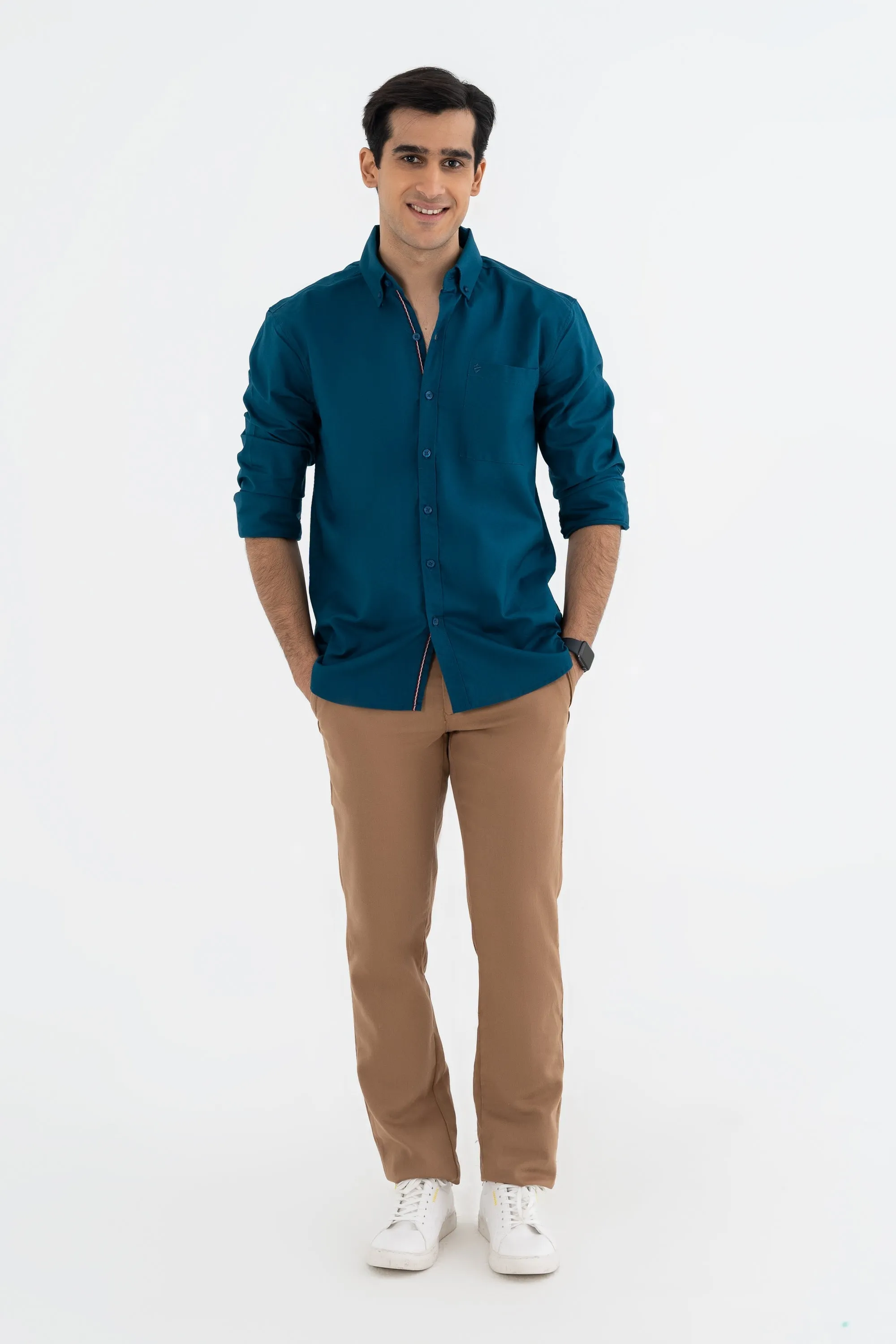 Casual Teal Shirt