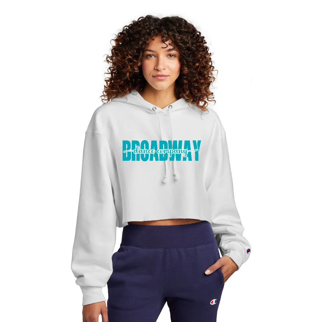 Champion ® Women's Reverse Weave ® Cropped Cut-Off Hooded Sweatshirt