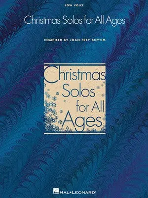 CHRISTMAS SOLOS FOR ALL AGES LOW VOICE