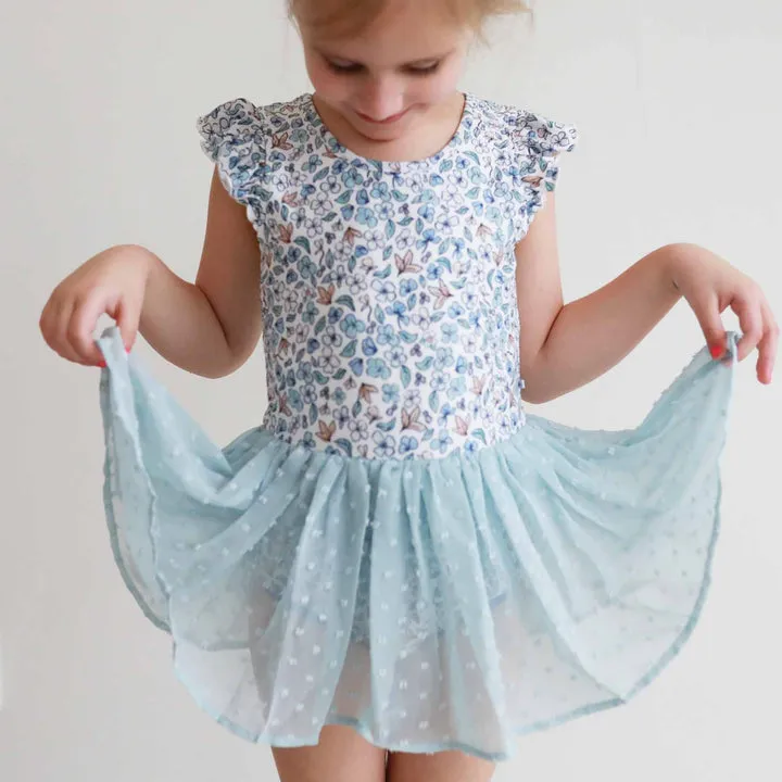 CL Swiss Dot Leotard | Ballerina Blossom