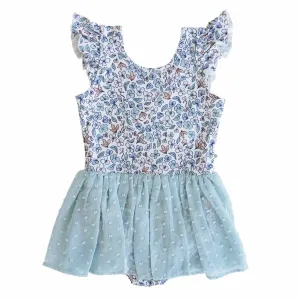 CL Swiss Dot Leotard | Ballerina Blossom