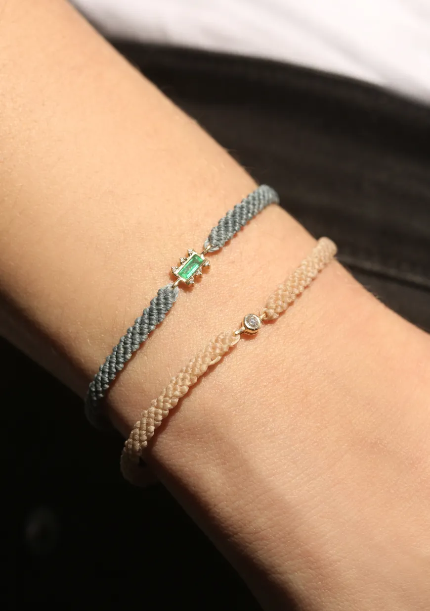 Classic Diamond Bracelet in Ballet Pink