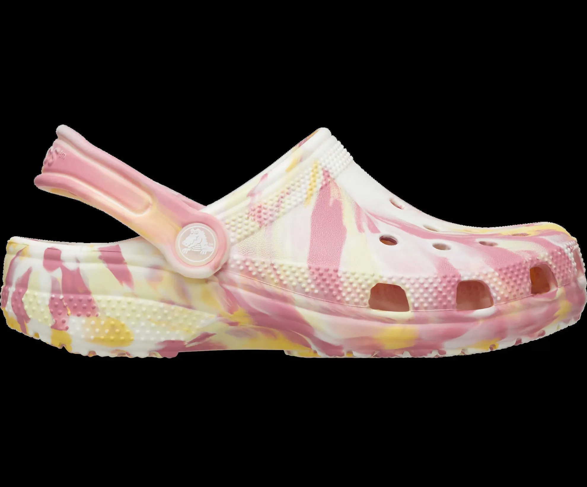 Classic Glow Marbled Clog Toddlers - Daylily/Multi