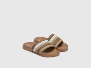 Colorblock Pattern Casual Slippers