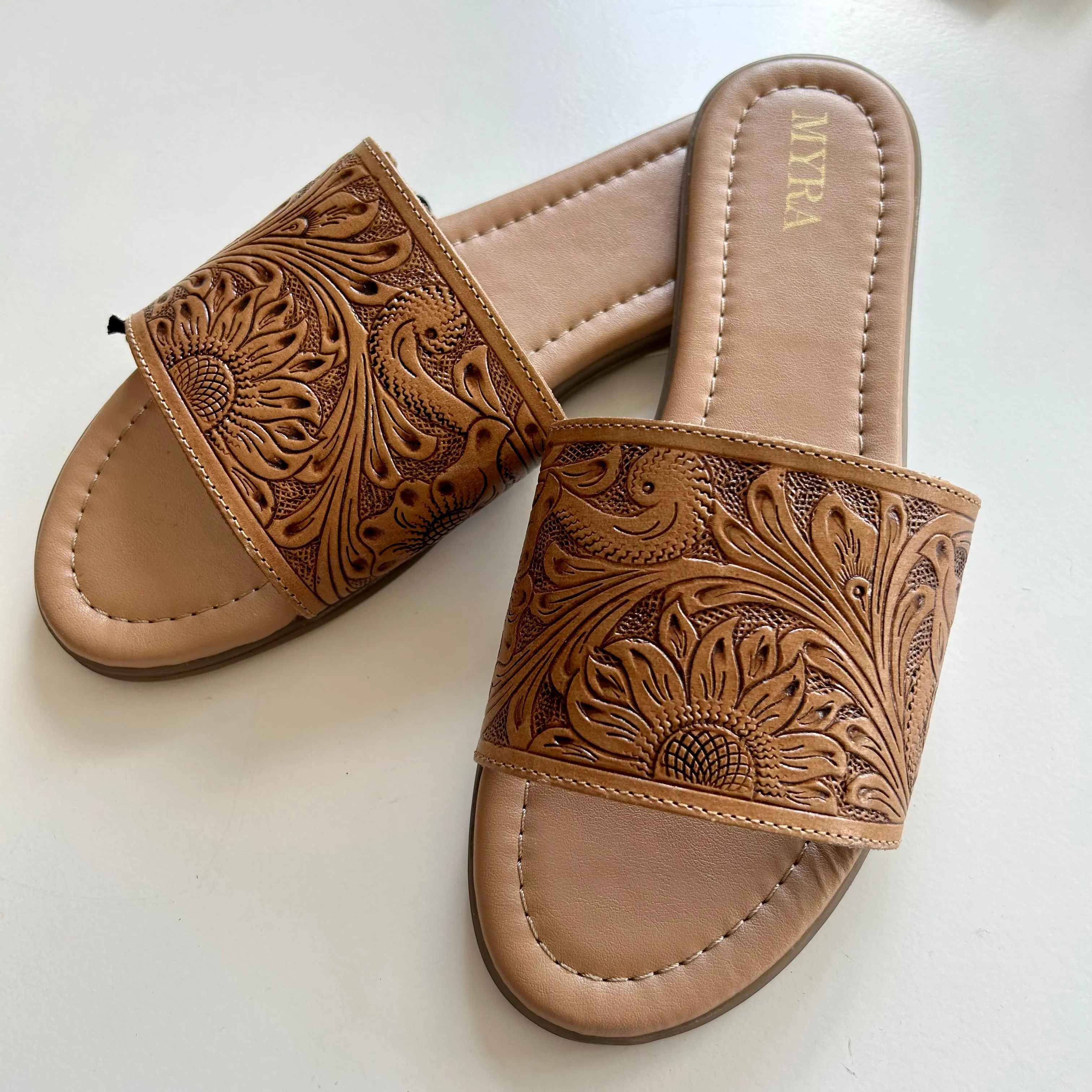 Coppu Western Sandals MYRA
