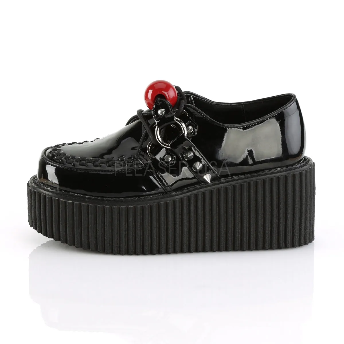 CREEPER-222  Black Patent