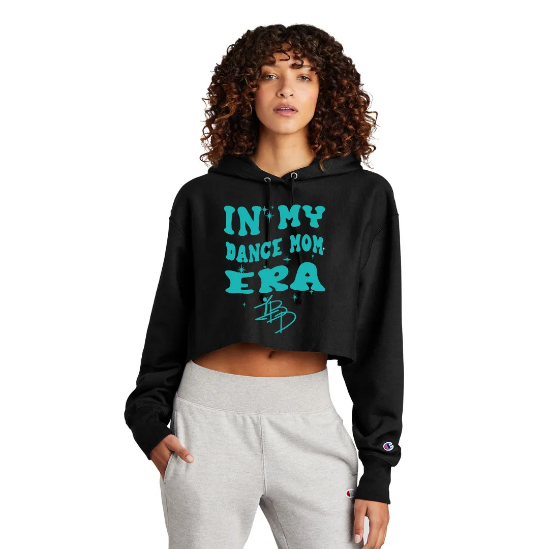 Dance Mom Champion ® Women's Reverse Weave ® Cropped Cut-Off Hooded Sweatshirt