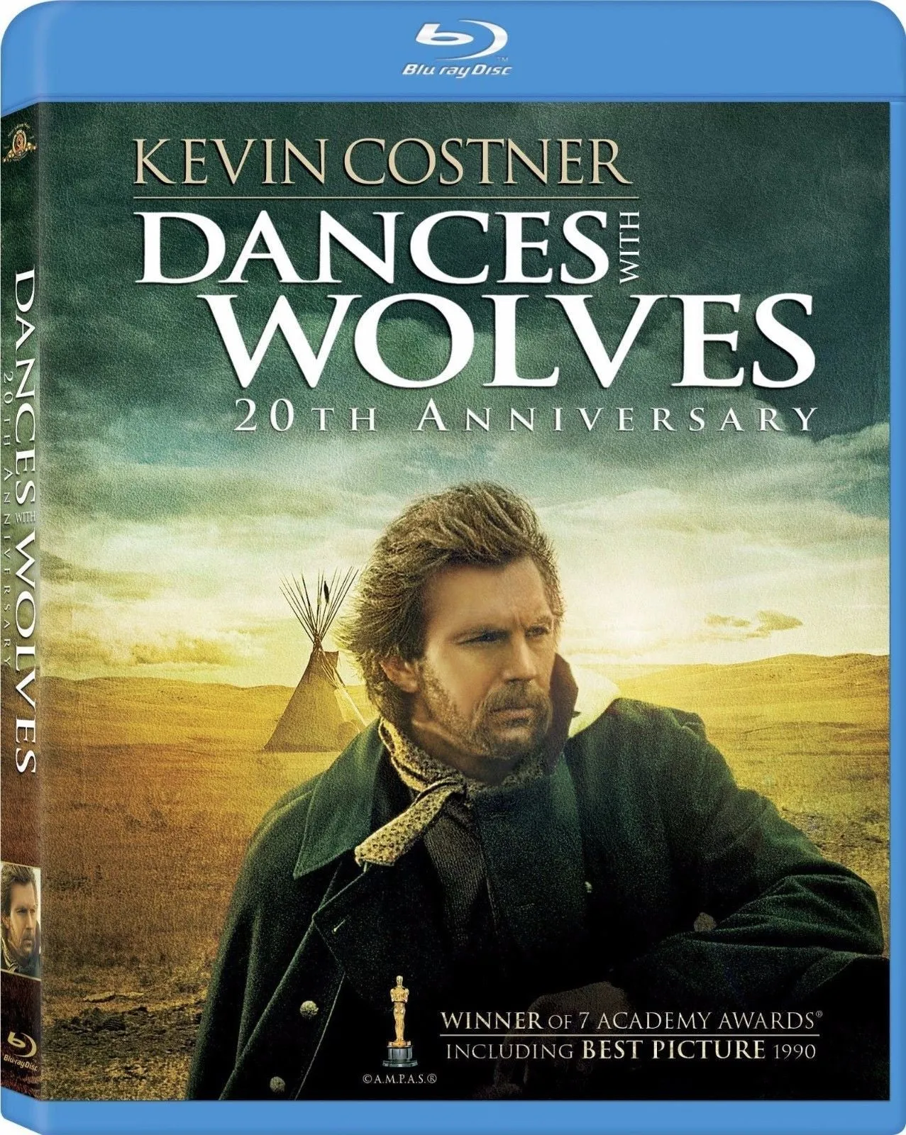 Dances With Wolves - 20th Anniversary Blu-Ray (2-Disc Set) (Free Shipping)
