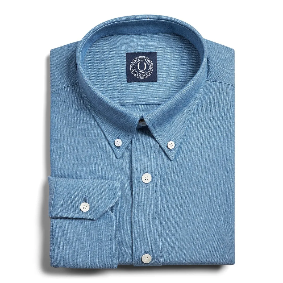 Denim Oxford - Washed Indigo