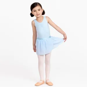 Diamanté Georgette Ballet Skirt in Blue
