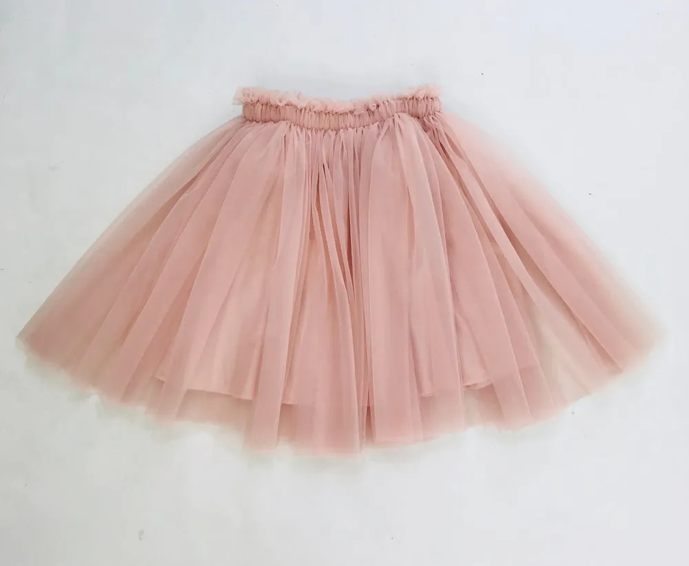 DOLLY 2Way Tutu Dress Beach Coverup Ballet Pink