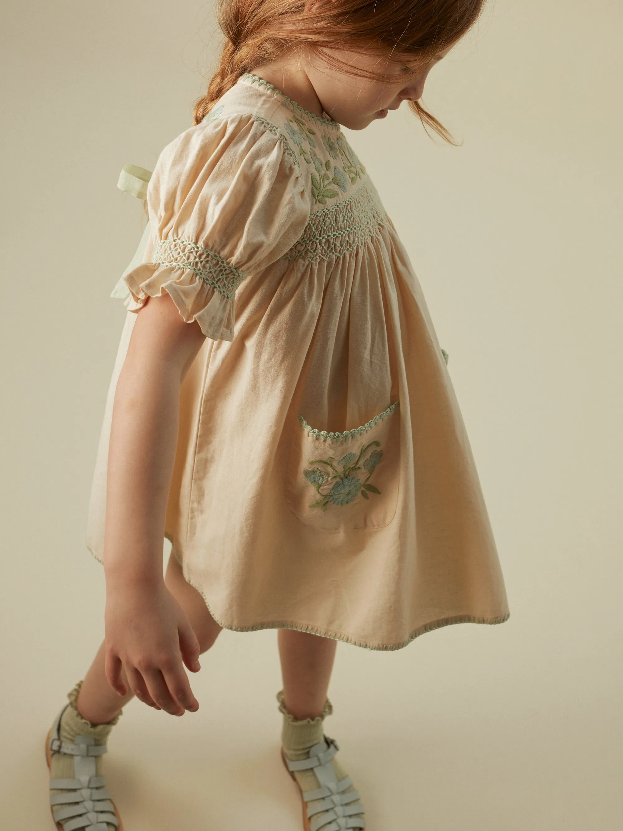 Dora Dress, Milk