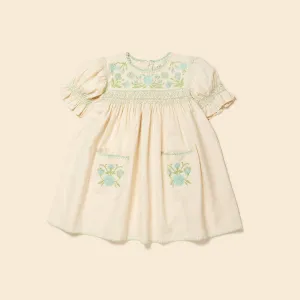 Dora Dress, Milk