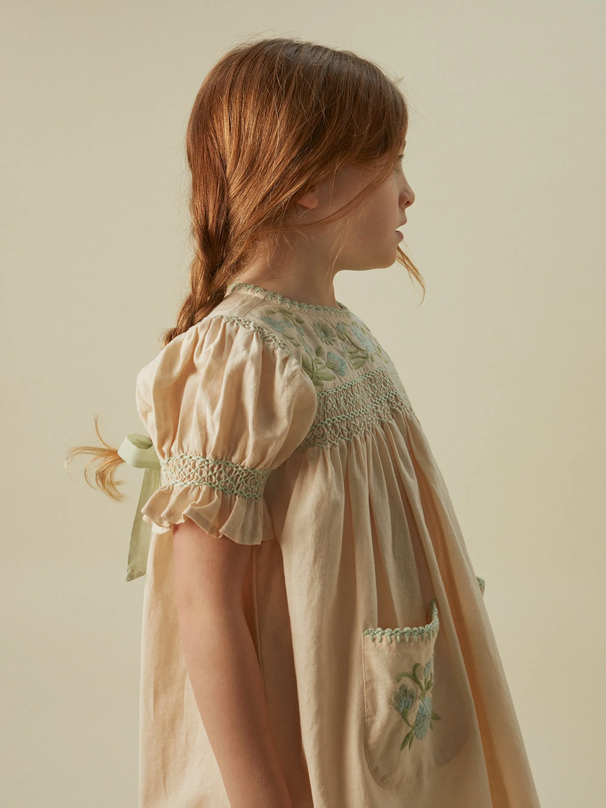 Dora Dress, Milk