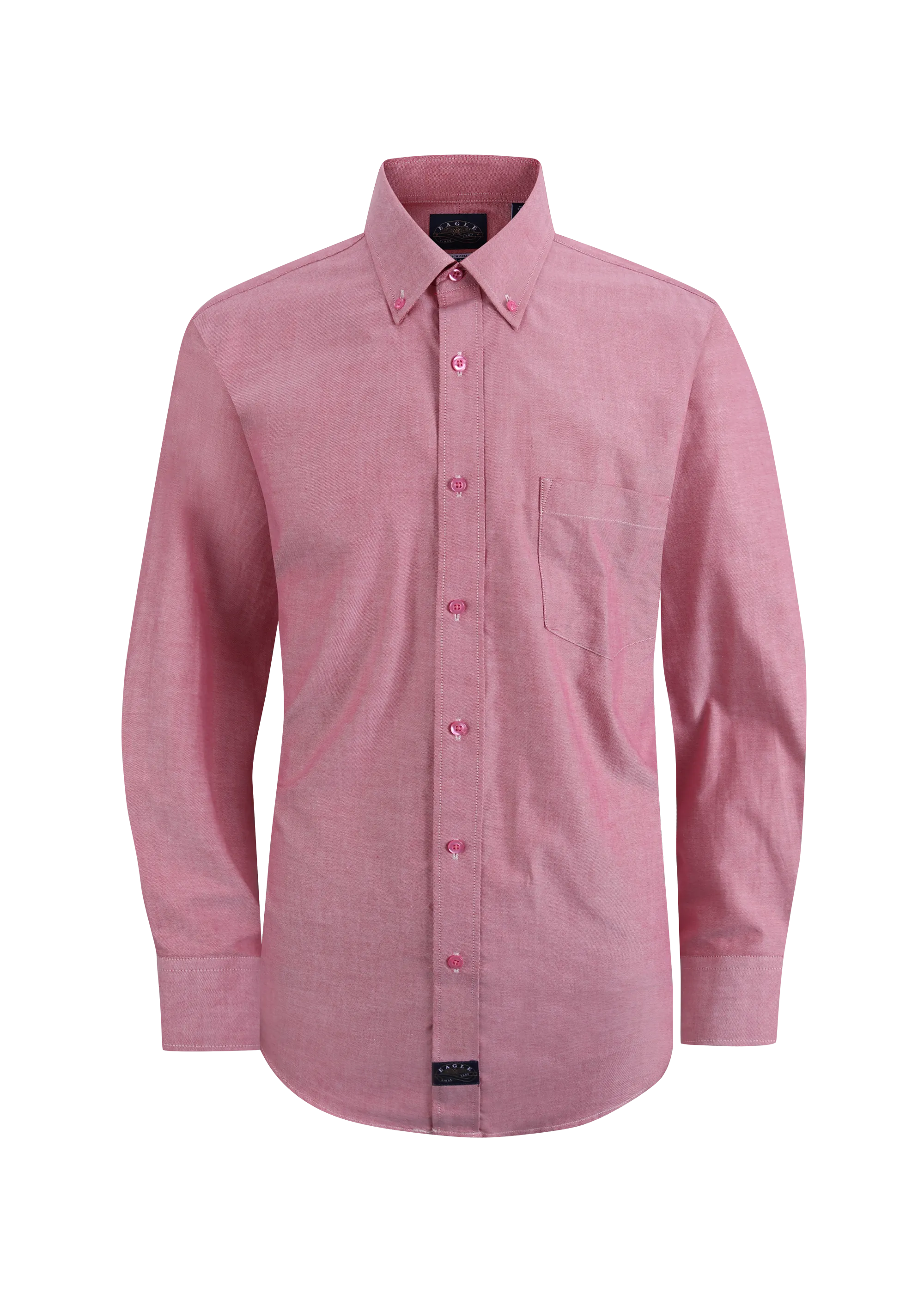 Eagle Stretch Neck Solid Oxford Shirt