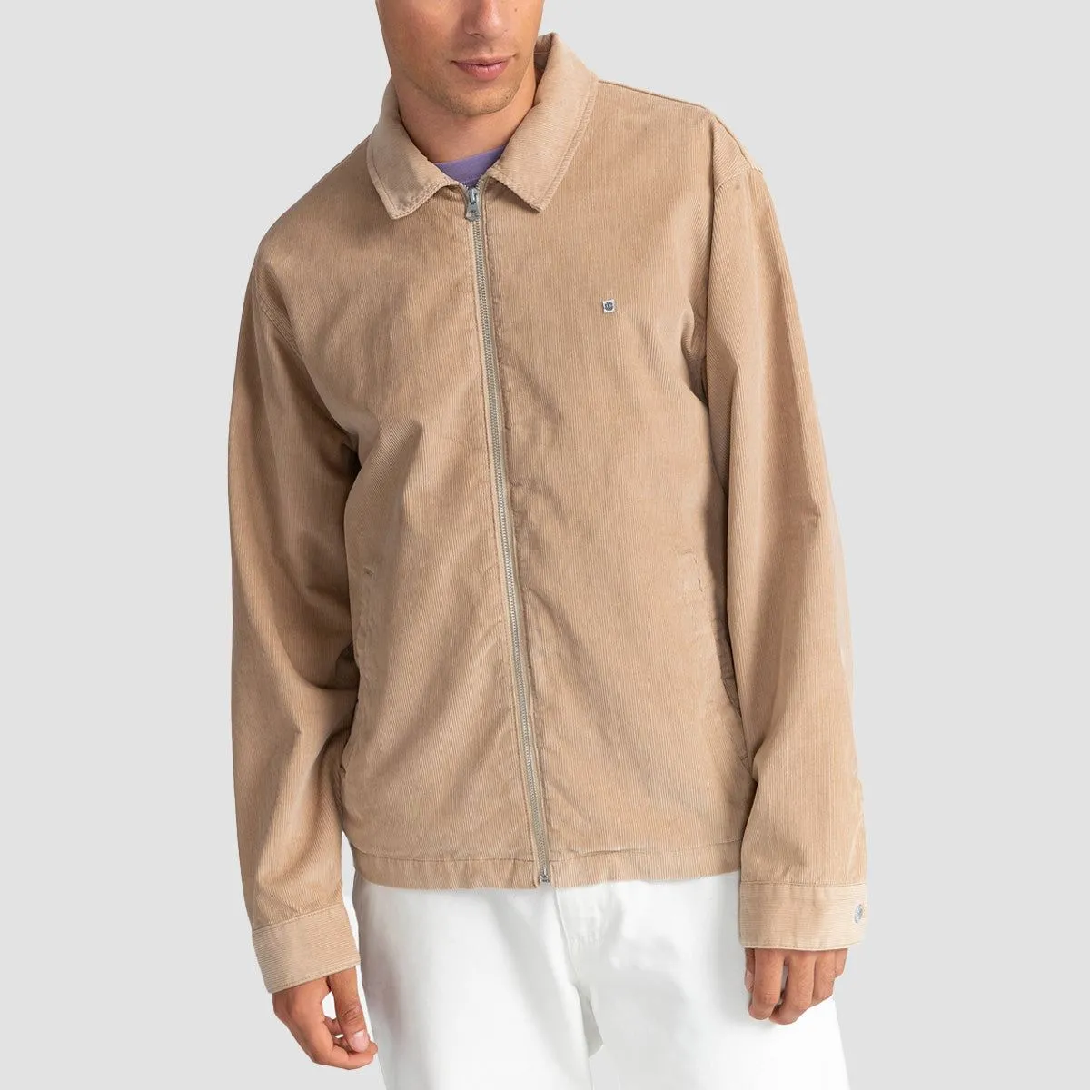 Element Parker Corduroy Coach Jacket Oxford Tan
