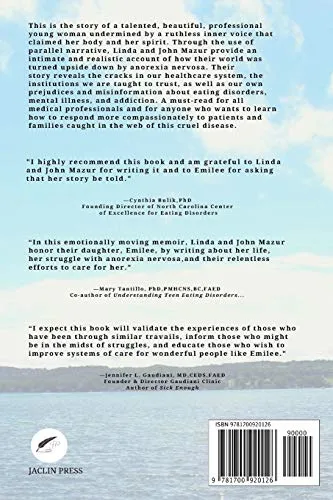 Emilee - The Story of a Girl and Her Family Hijacked by Anorexia