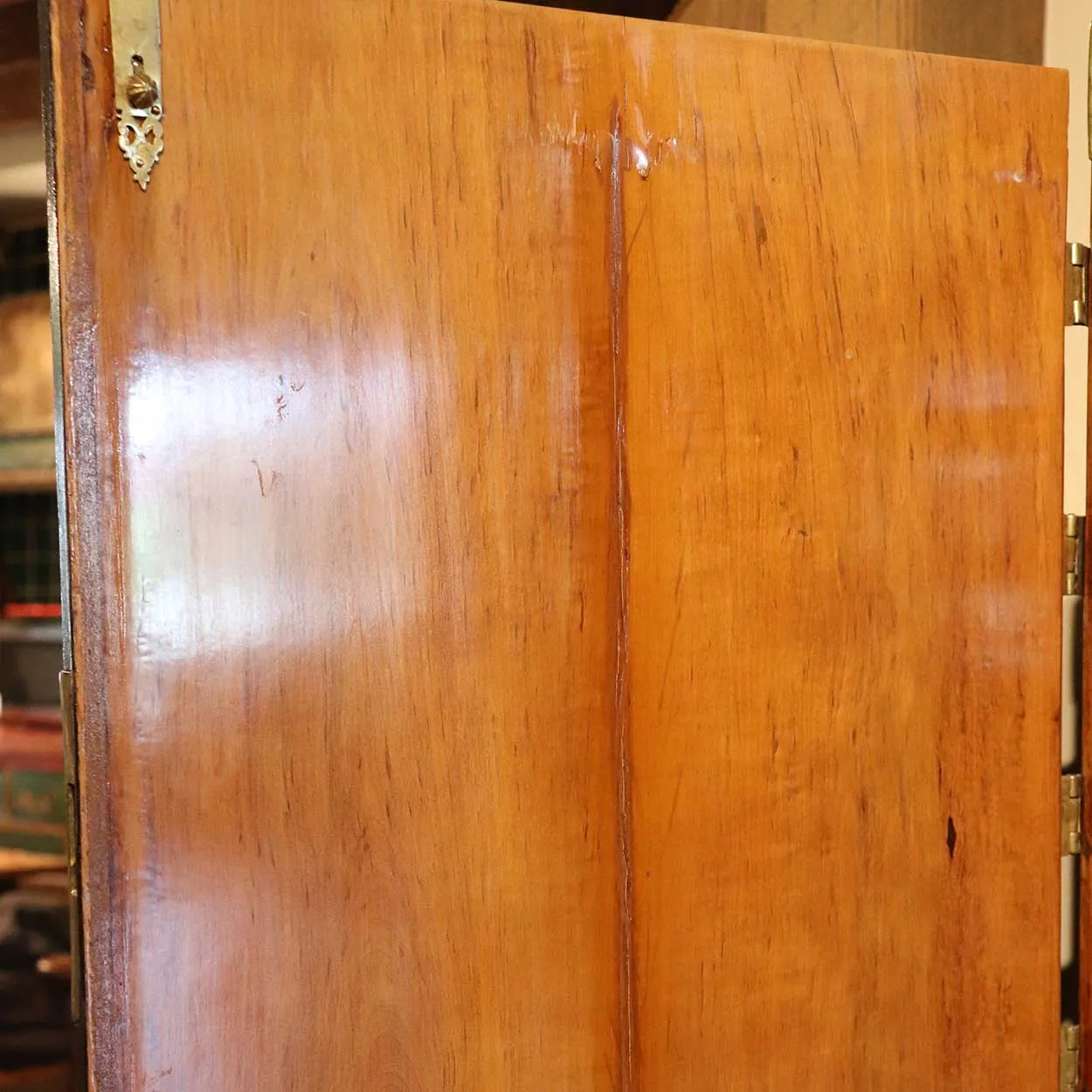 English William and Mary Brass Mounted Coromandel Veneer Cabinet on Stand
