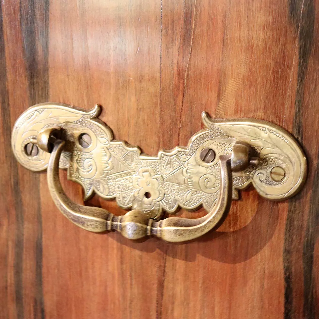 English William and Mary Brass Mounted Coromandel Veneer Cabinet on Stand