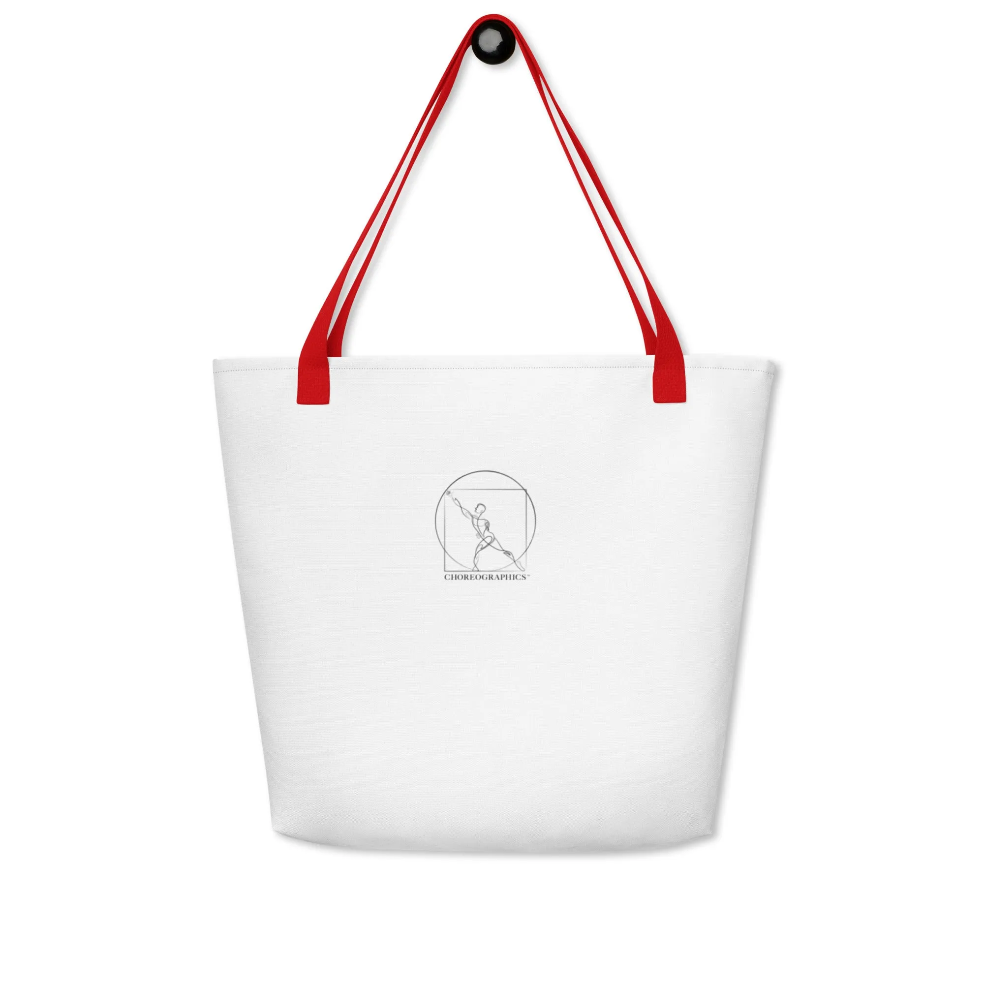 Everywhere We Go Large Tote Bag