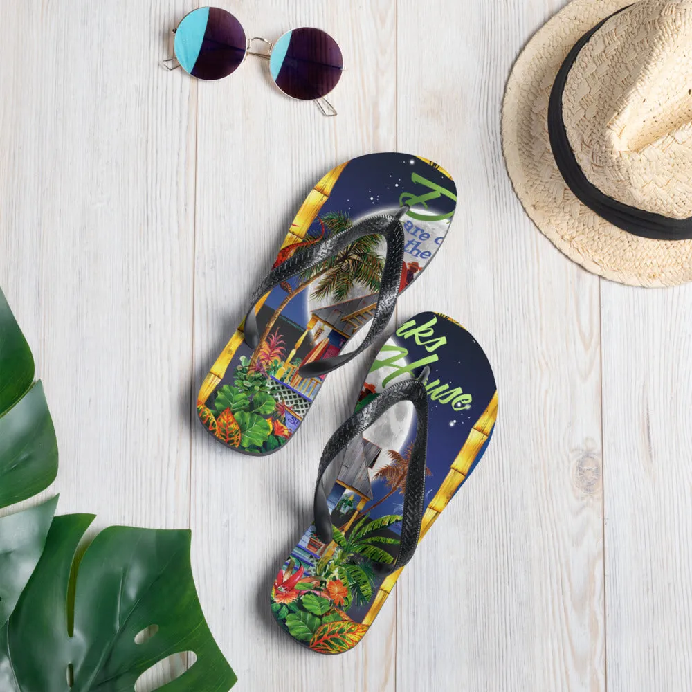 Exclusive Evening Drinks on the House Flip Flops Artist Jim Mazzotta