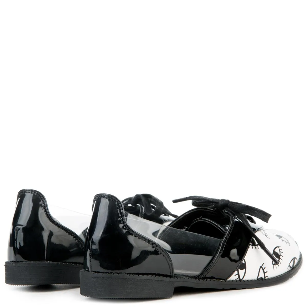 Eye Oxford Shoe White
