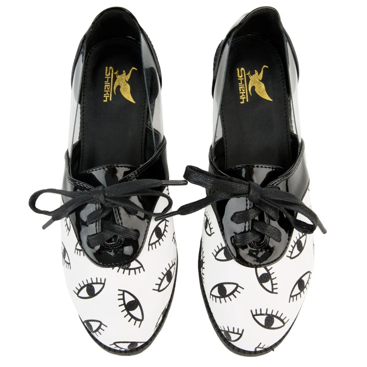 Eye Oxford Shoe White