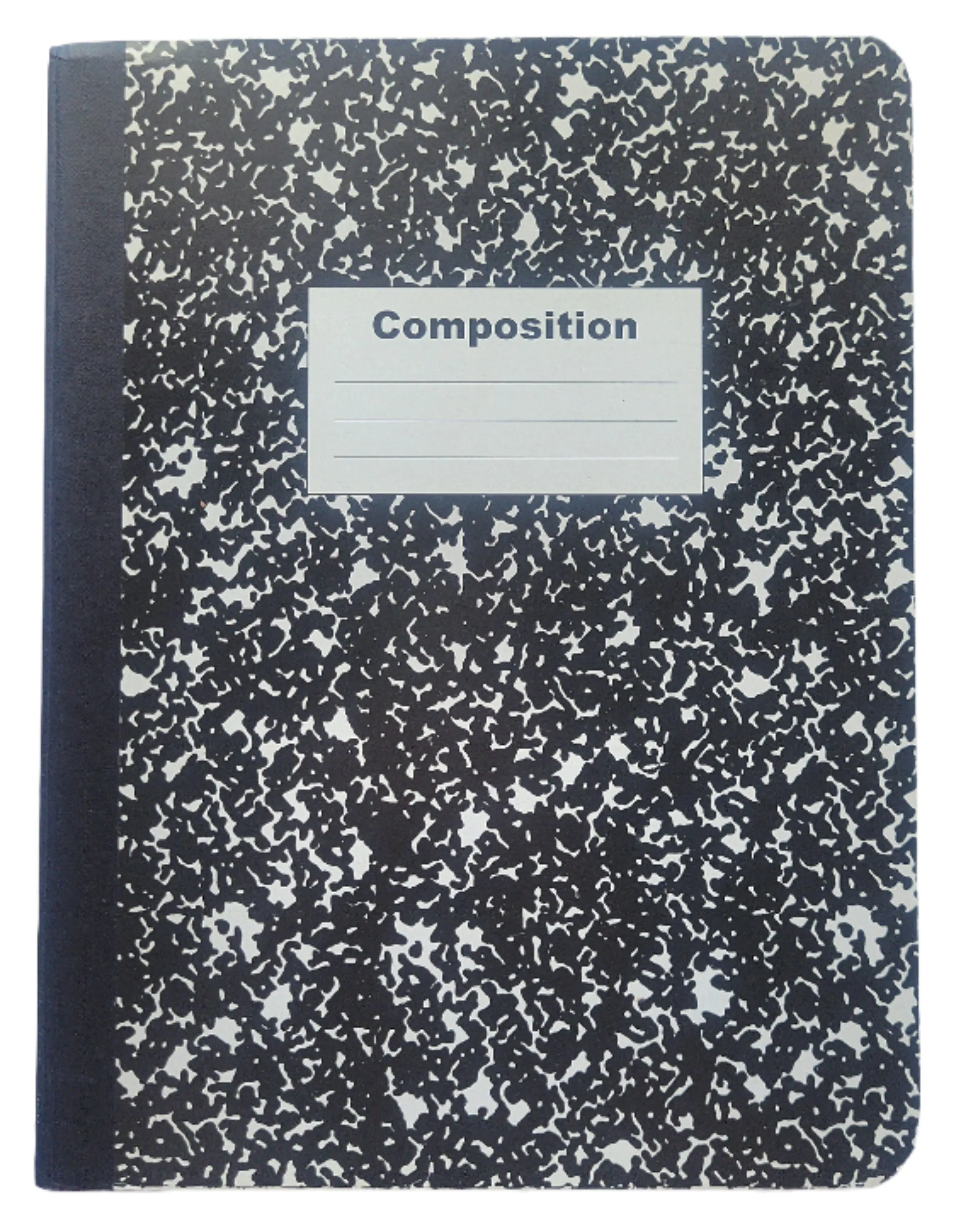 Fabric Covered Hardcover Notebook Composition Book Cover - Pink & Black Stilettos