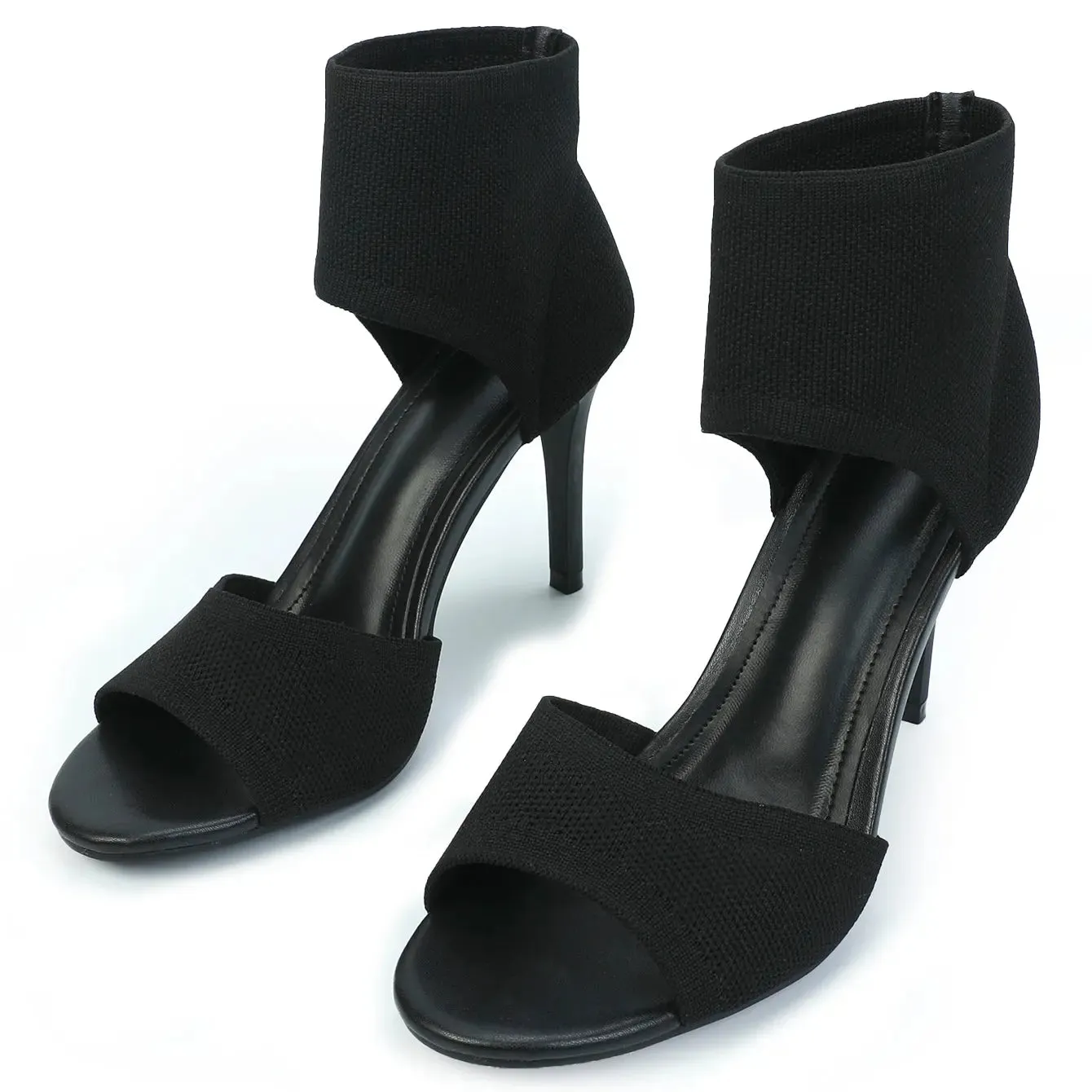 Fashionable And Comfortable High-Heeled Skinny Fish Mouth Sandals