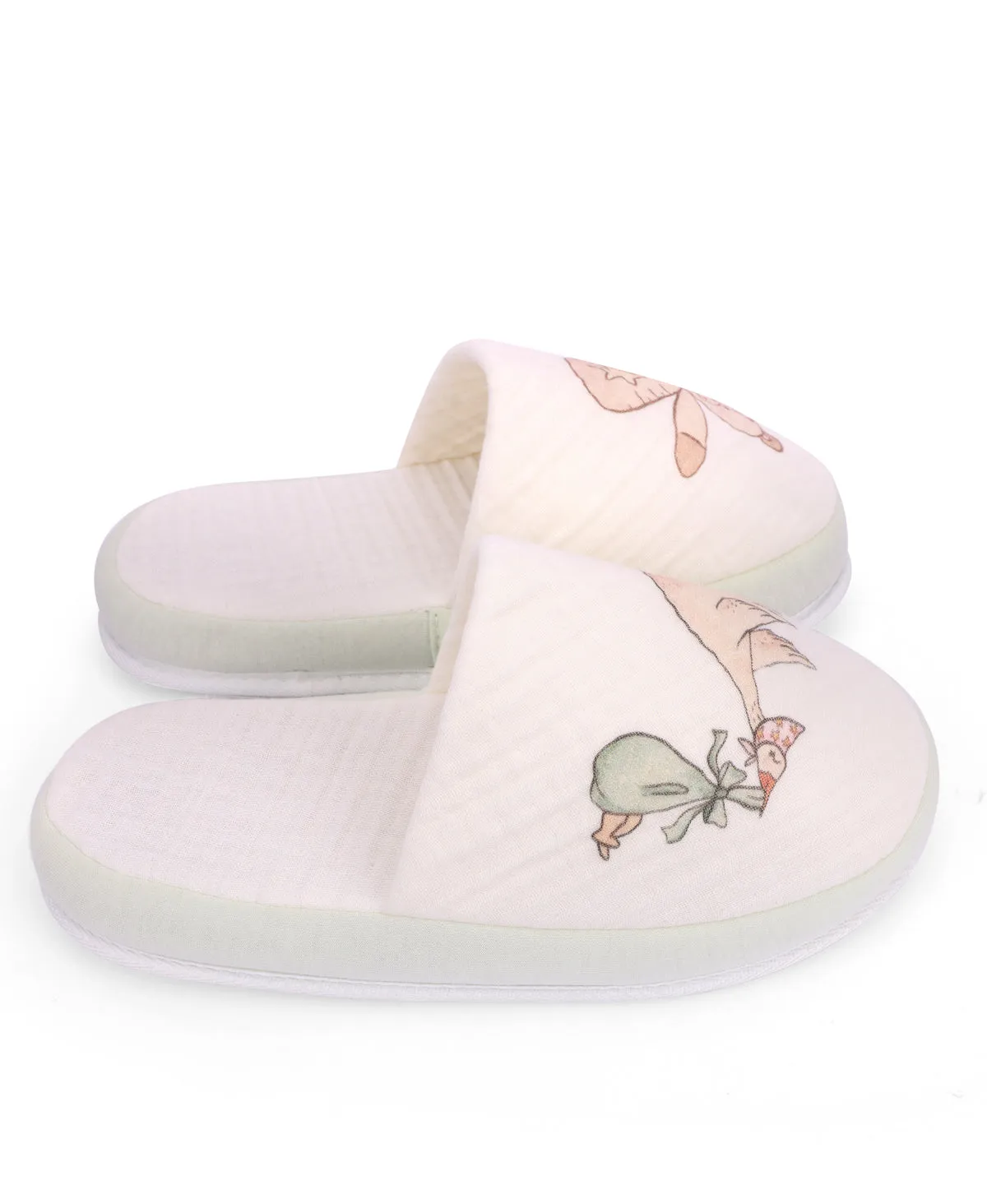 Feather Slippers