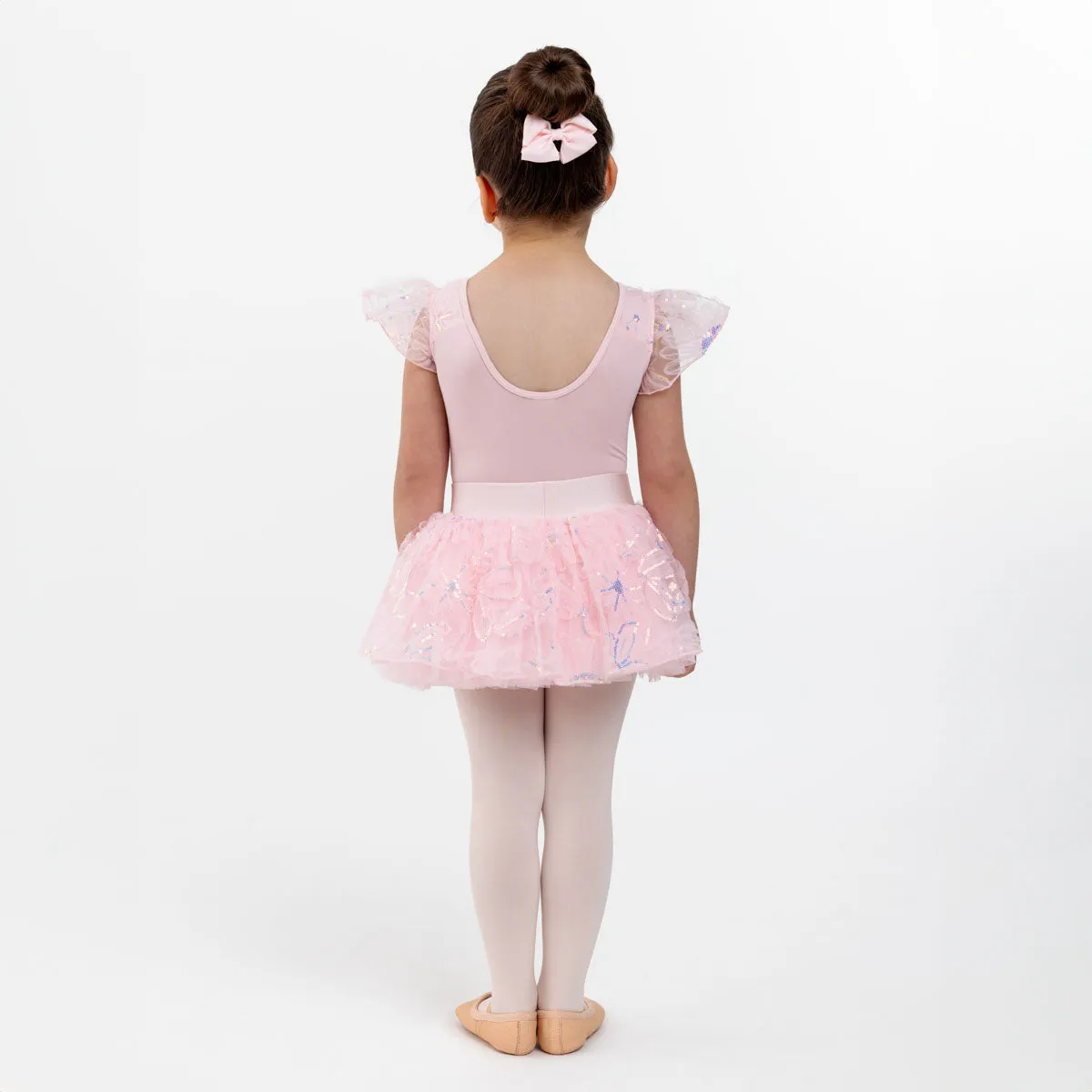 Flower Sequin Tulle Ballet Tutu