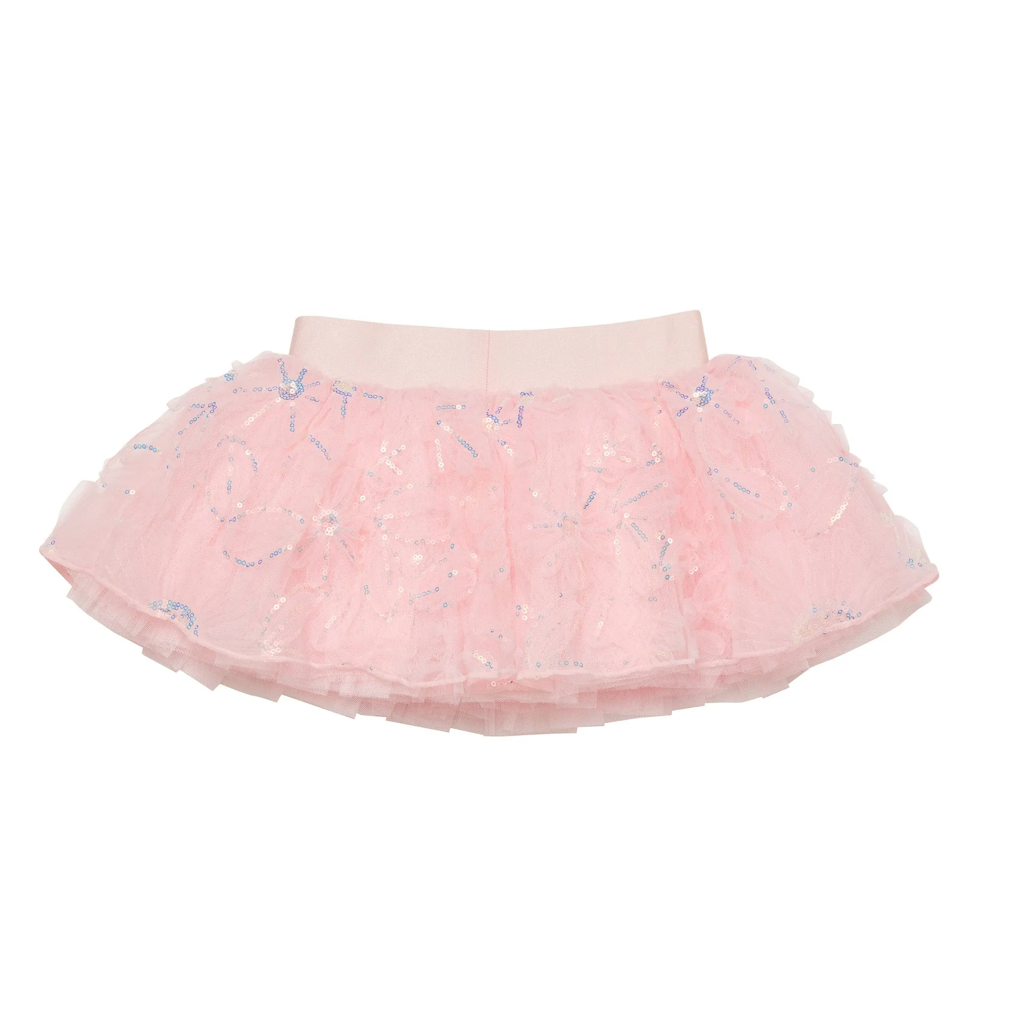 Flower Sequin Tulle Ballet Tutu