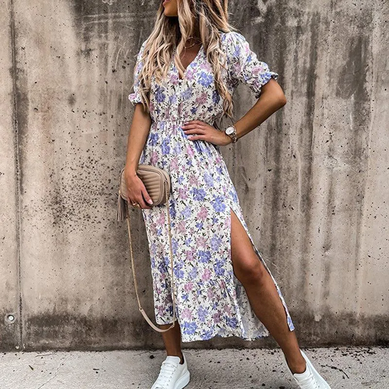 Flowy Belle™ | Women's Summer Midi Dress | Lightweight, Sleeveless, Breathable Fabric for Effortless Style