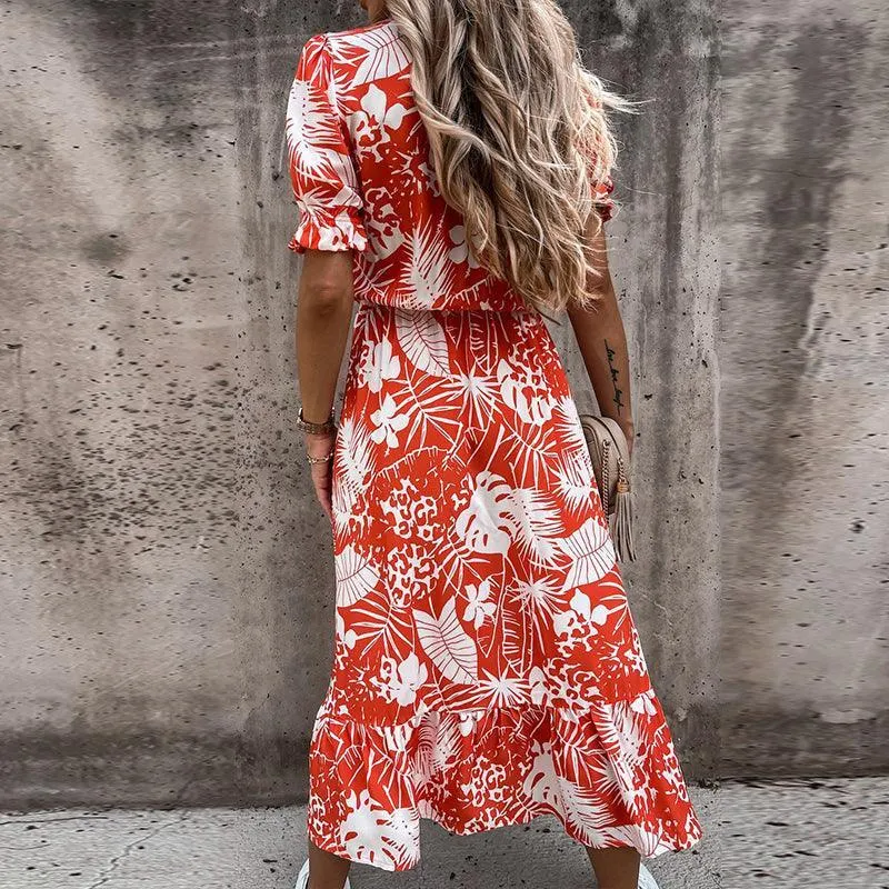 Flowy Belle™ | Women's Summer Midi Dress | Lightweight, Sleeveless, Breathable Fabric for Effortless Style