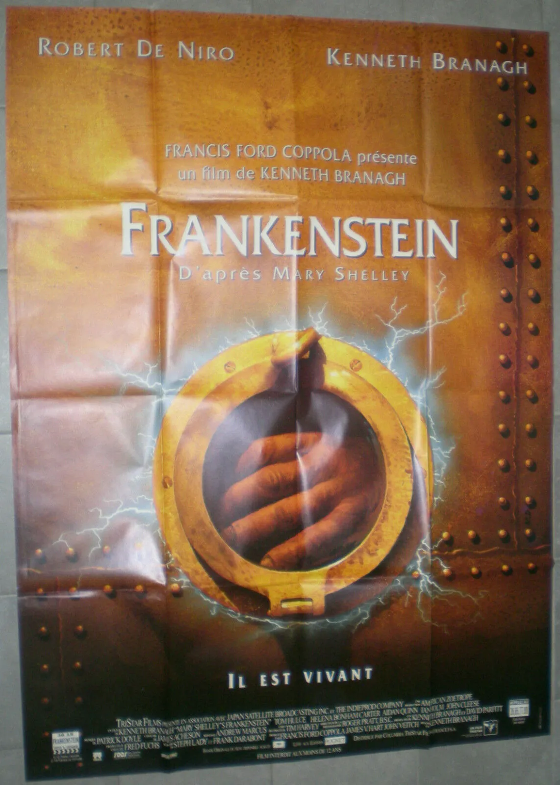 FRANKENSTEIN Mary Shelley KENNETH BRANNAGH Helena Bonham Carter ROBERT DE NIRO