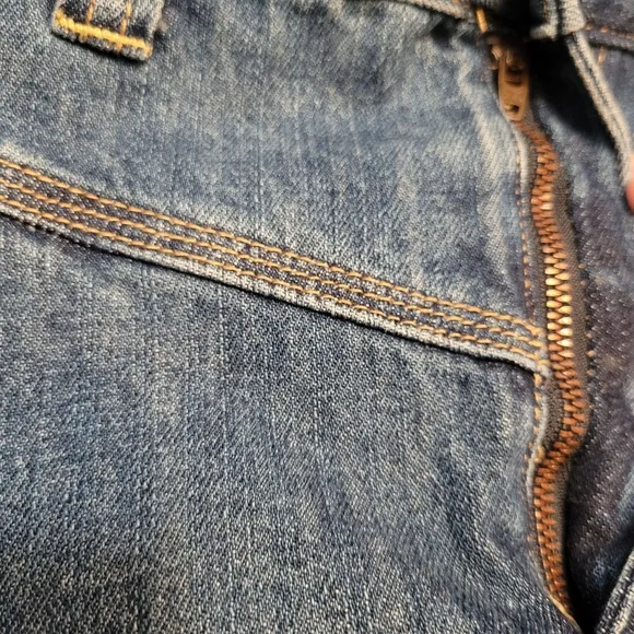 Free People Sidecar Denim Pleated Mini Skirt Saratoga Blue Size 27 | Jean Skirt