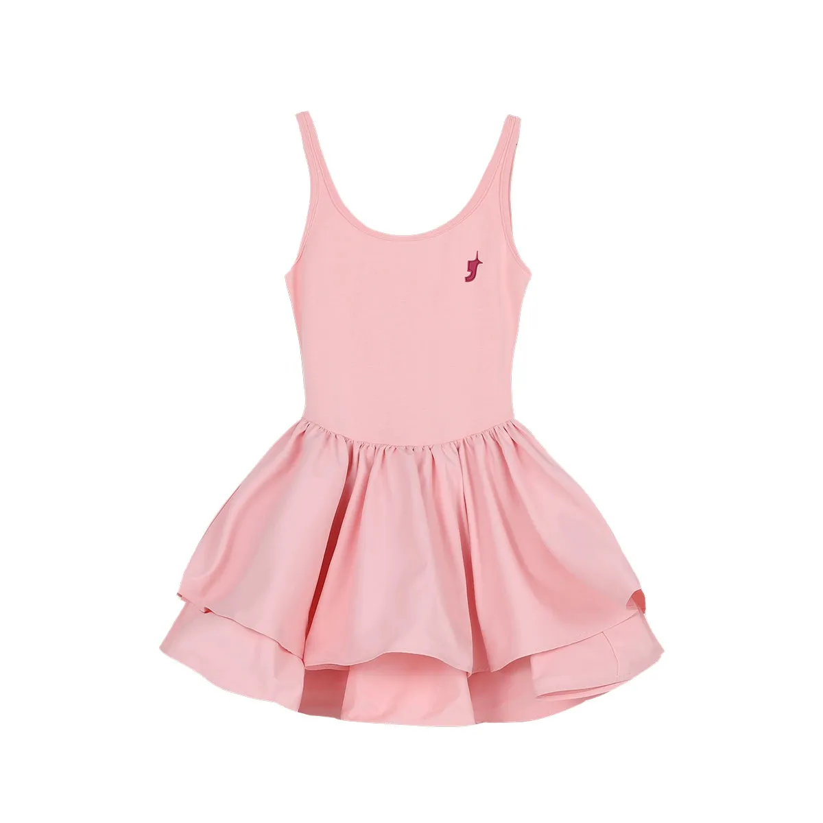 French Suspender Puffy Dress