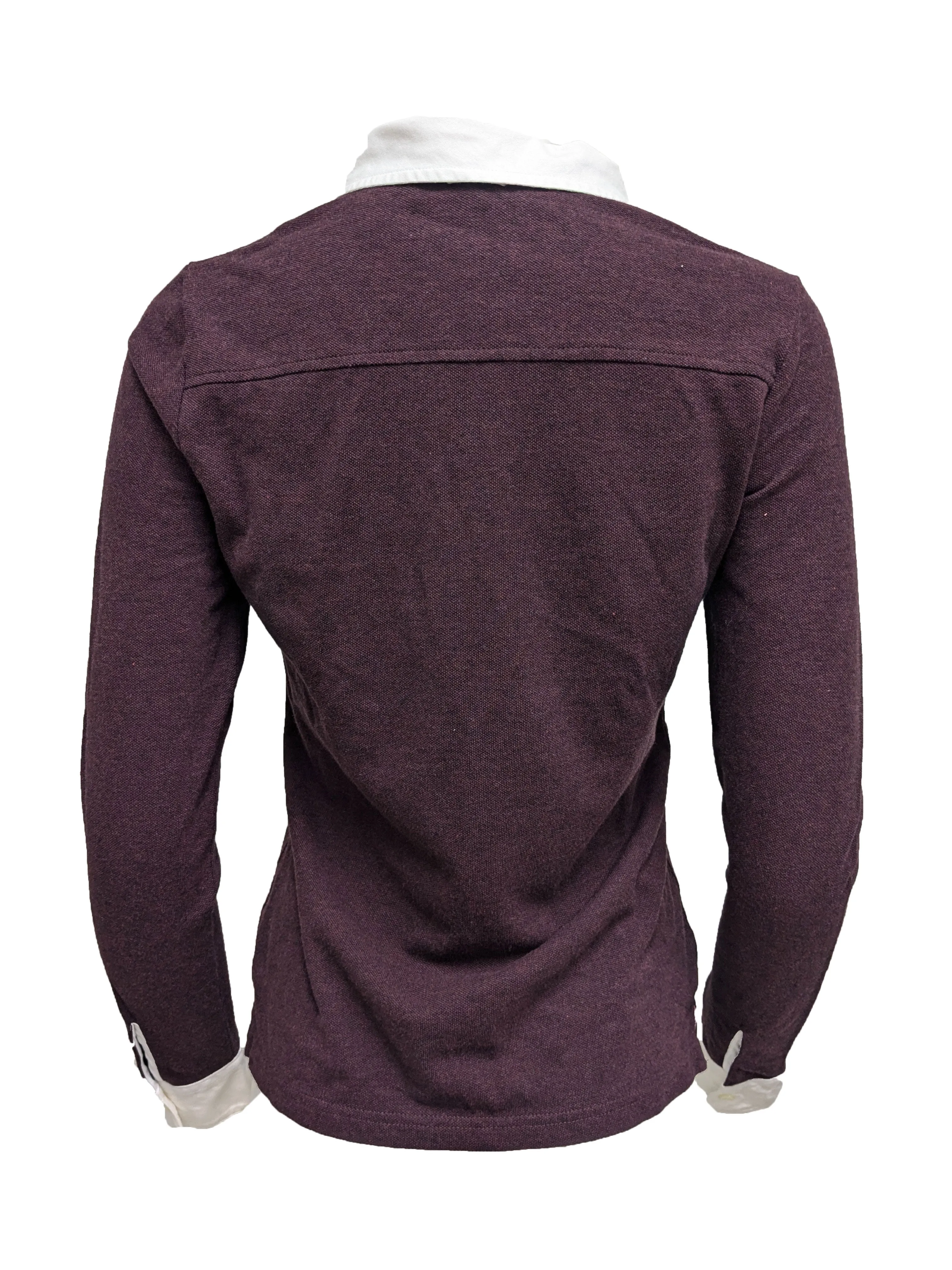 GANT Women's Burgundy Oxford Polo 406106 Size Small